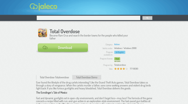 total-overdose.jaleco.com