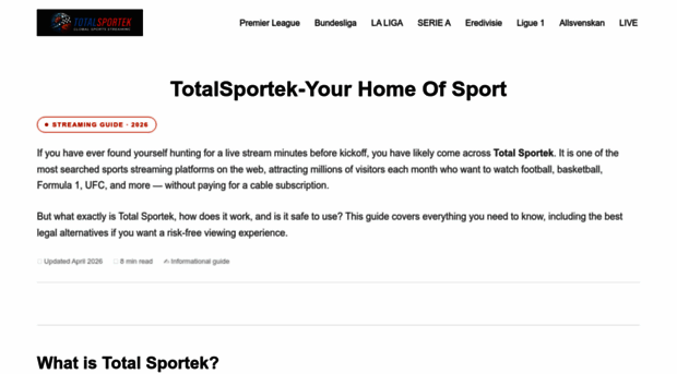 total-sportek.co.uk