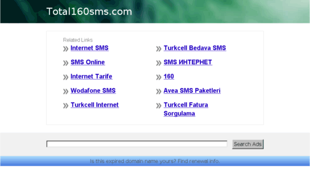 total160sms.com