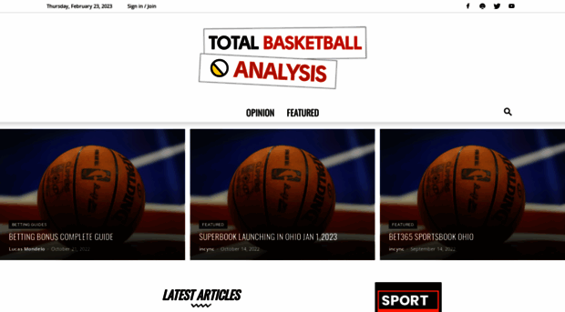 totalbasketballanalysis.com