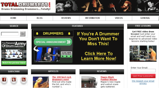 totaldrumsets.com