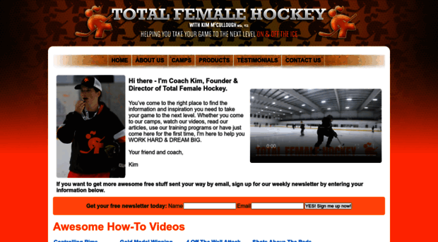 totalfemalehockeyclub.com
