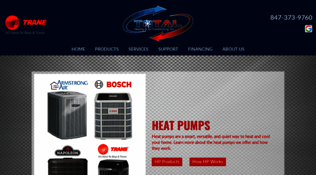 totalheatingandairconditioning.com