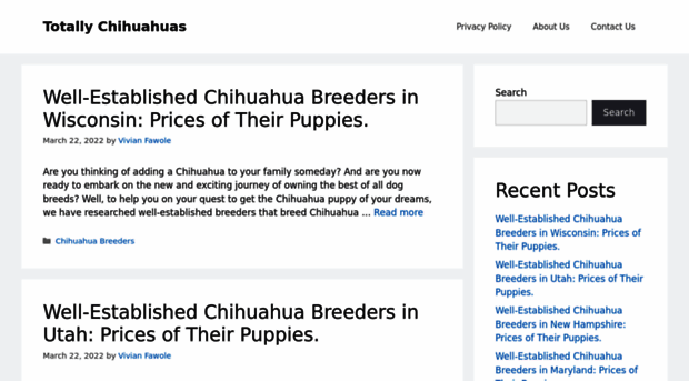 totallychihuahuas.com