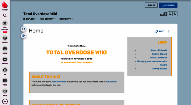 totaloverdose.fandom.com