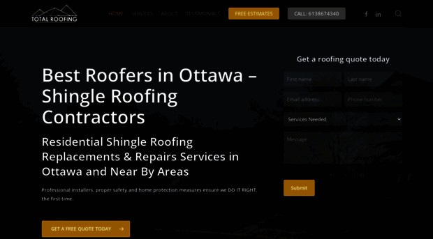 totalroofingottawa.ca
