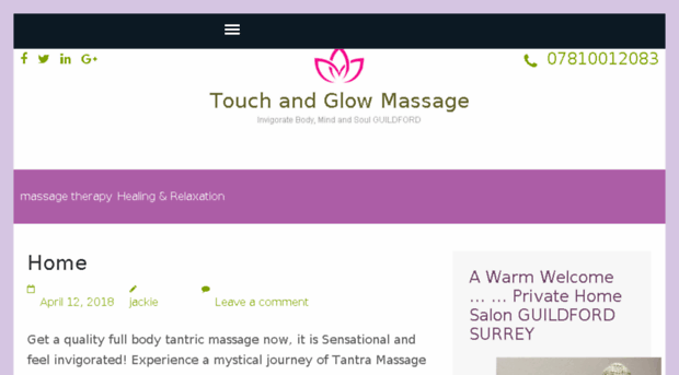 touchandglowmassage.com