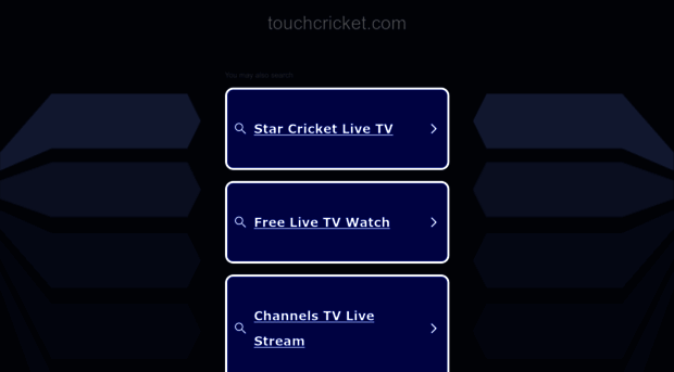 touchcricket.com