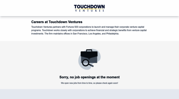 touchdown-ventures.workable.com