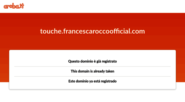 touche.francescaroccoofficial.com