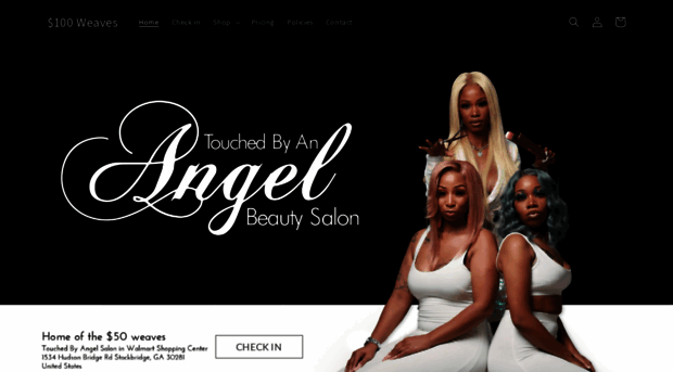 touchedbyanangelbeautysalons.com