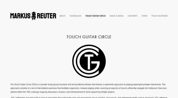 touchguitarcircle.com