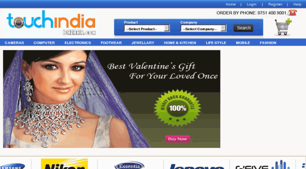 touchindiabazaar.com