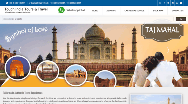 touchindiatours.com