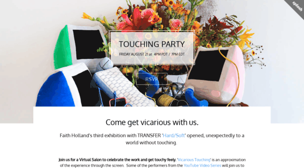 touchingparty.splashthat.com