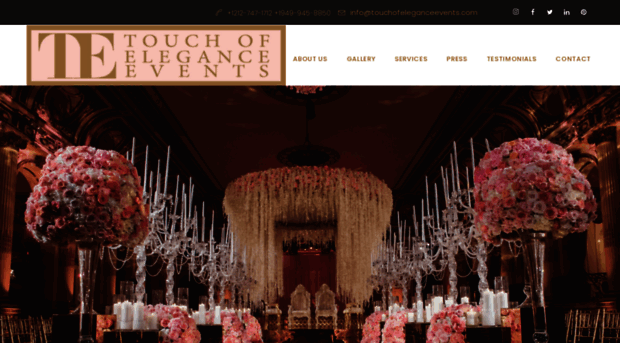 touchofeleganceevents.com