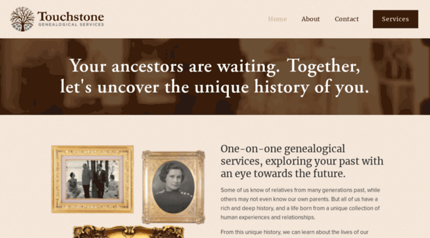 touchstonegenealogy.com