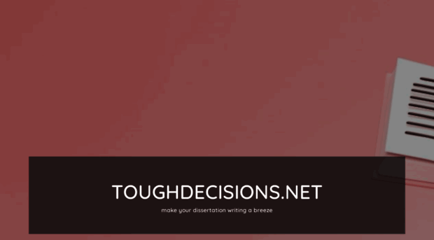 toughdecisions.net