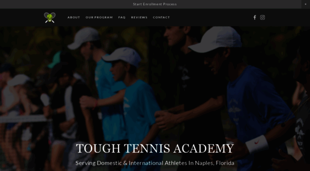 toughtennisacademy.com