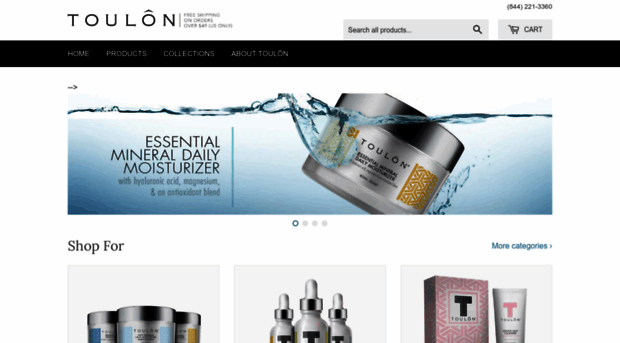 toulonskincare.com