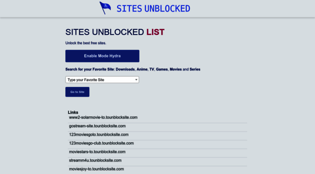 tounblocksite.com