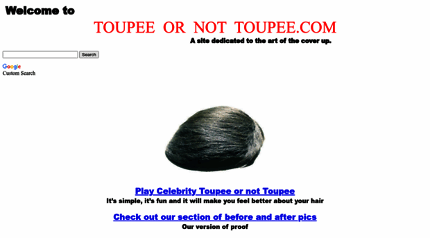 toupeeornottoupee.com