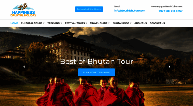 tourinbhutan.com