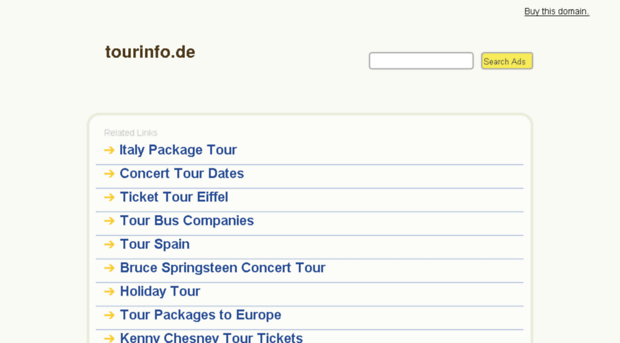 tourinfo.de