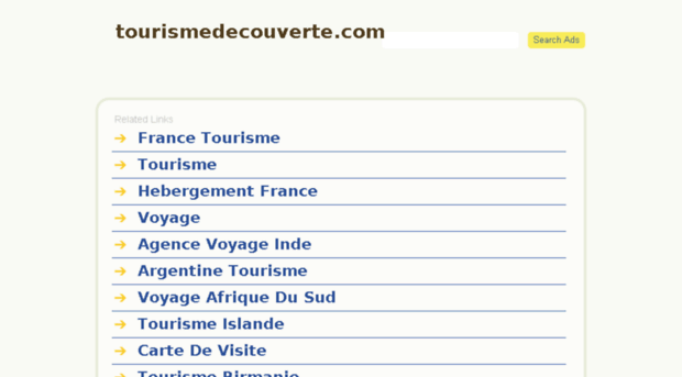 tourismedecouverte.com