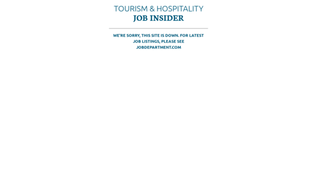 tourismjobinsider.com