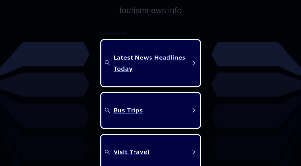 tourismnews.info