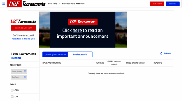 tournaments.drf.com