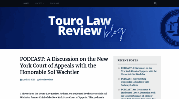 tourolawreviewblog.wordpress.com