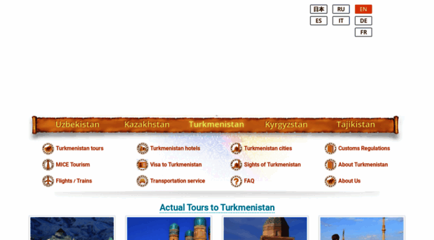 tourstoturkmenistan.com