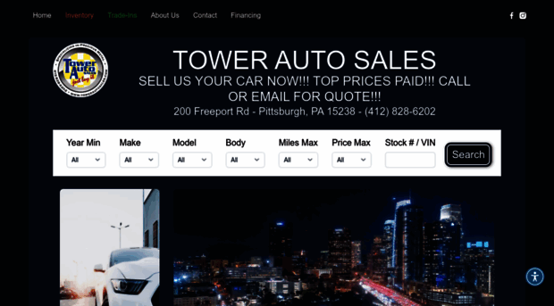 towerautosales.com