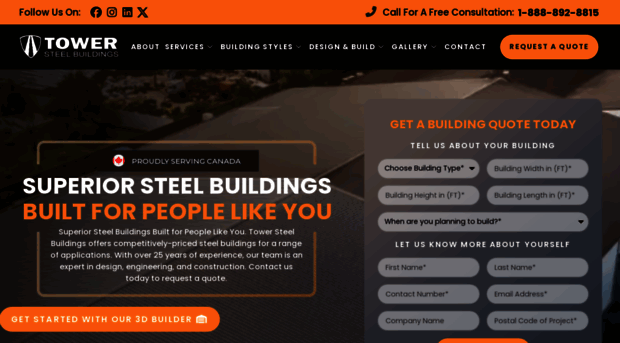 towersteelbuildings.com