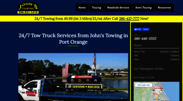 towingportorange.com