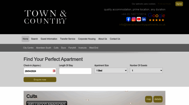 townandcountryapartments.co.uk