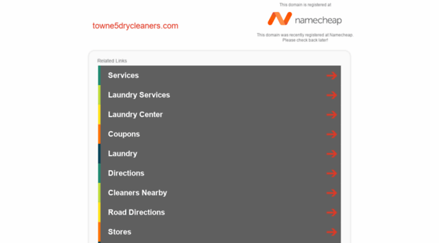 towne5drycleaners.com