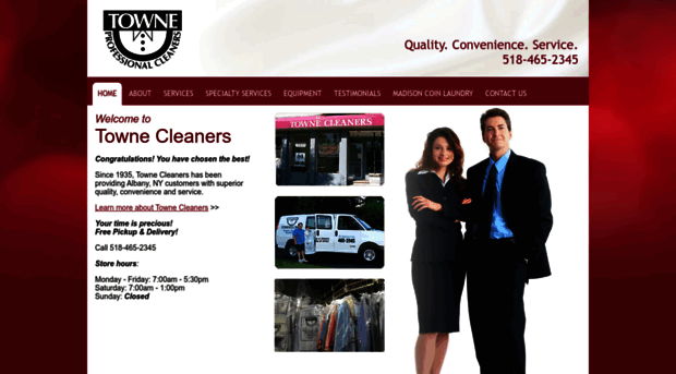 townecleanersalbany.com