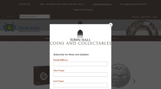 townhallcoins.com