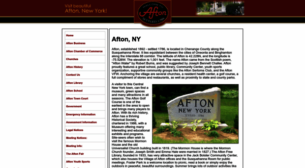 townofafton.com