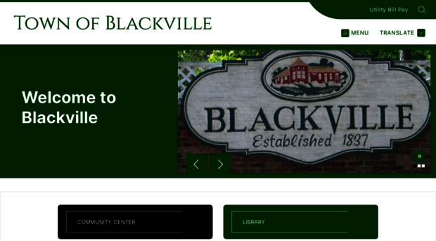 townofblackville.com