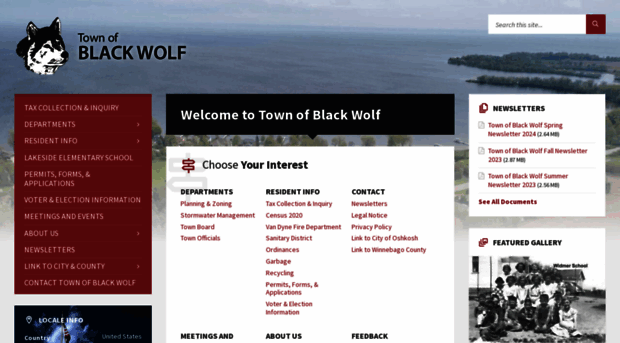 townofblackwolf.com