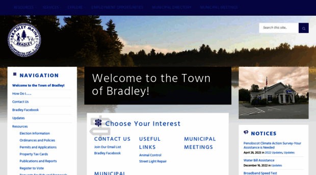 townofbradley.net