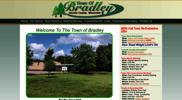 townofbradley.org