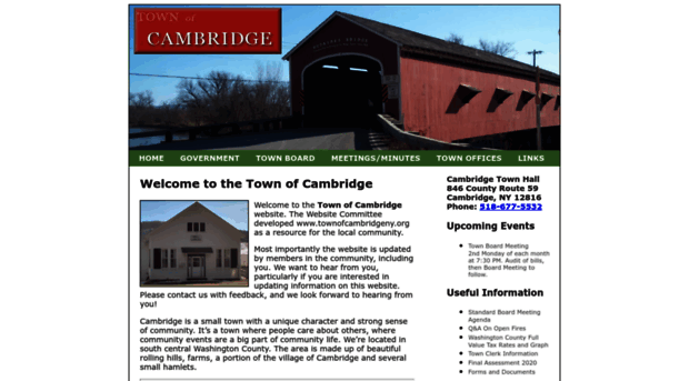 townofcambridgeny.org