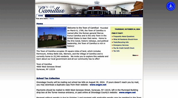 townofcamillus.com