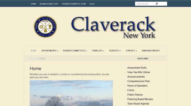 townofclaverack.com