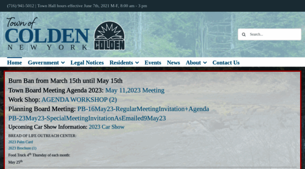 townofcolden.com